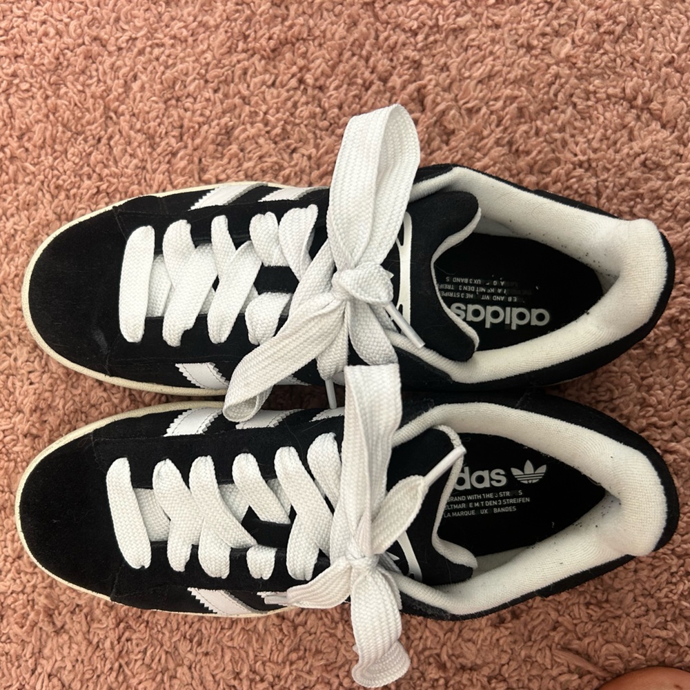 Adidas Campus 00s Classic Black and White Sneakers